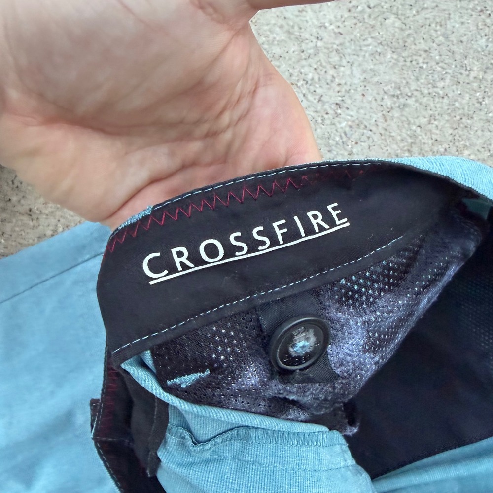 Billabong Submersibles Crossfire Shorts Mens 34 Blue Hybrid Boardshorts Casual - Picture 4 of 11
